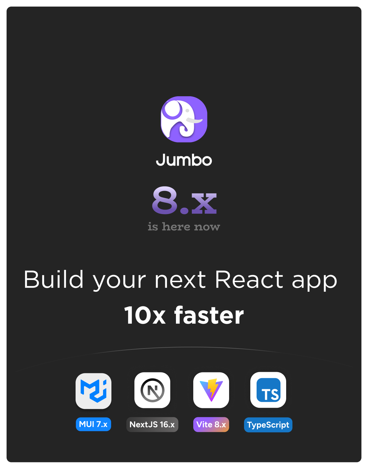 Jumbo – React Admin Dashboard Template | Next.js, MUI, Vite | SaaS Admin Panel UI Kit